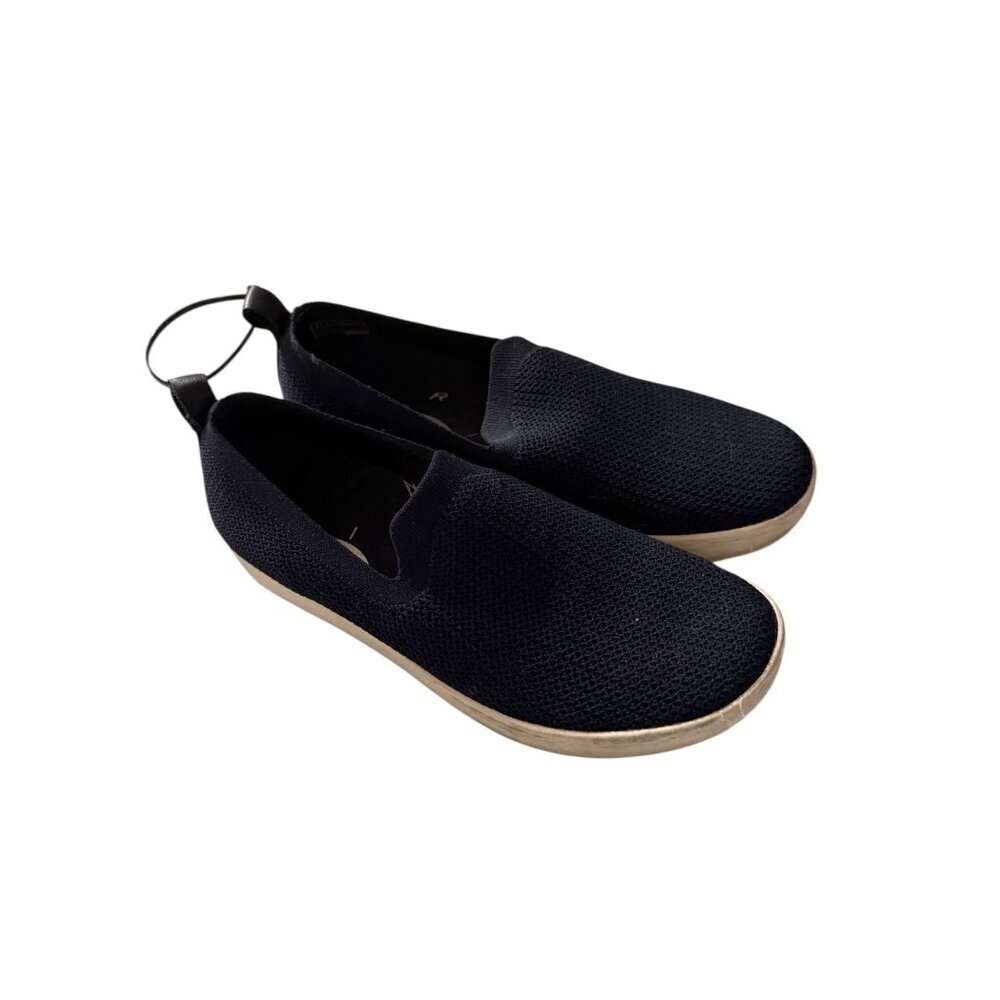Skechers Arch Fit Slip-On Shoes Women Size 9 Dark Navy Blue Knit Comfortable